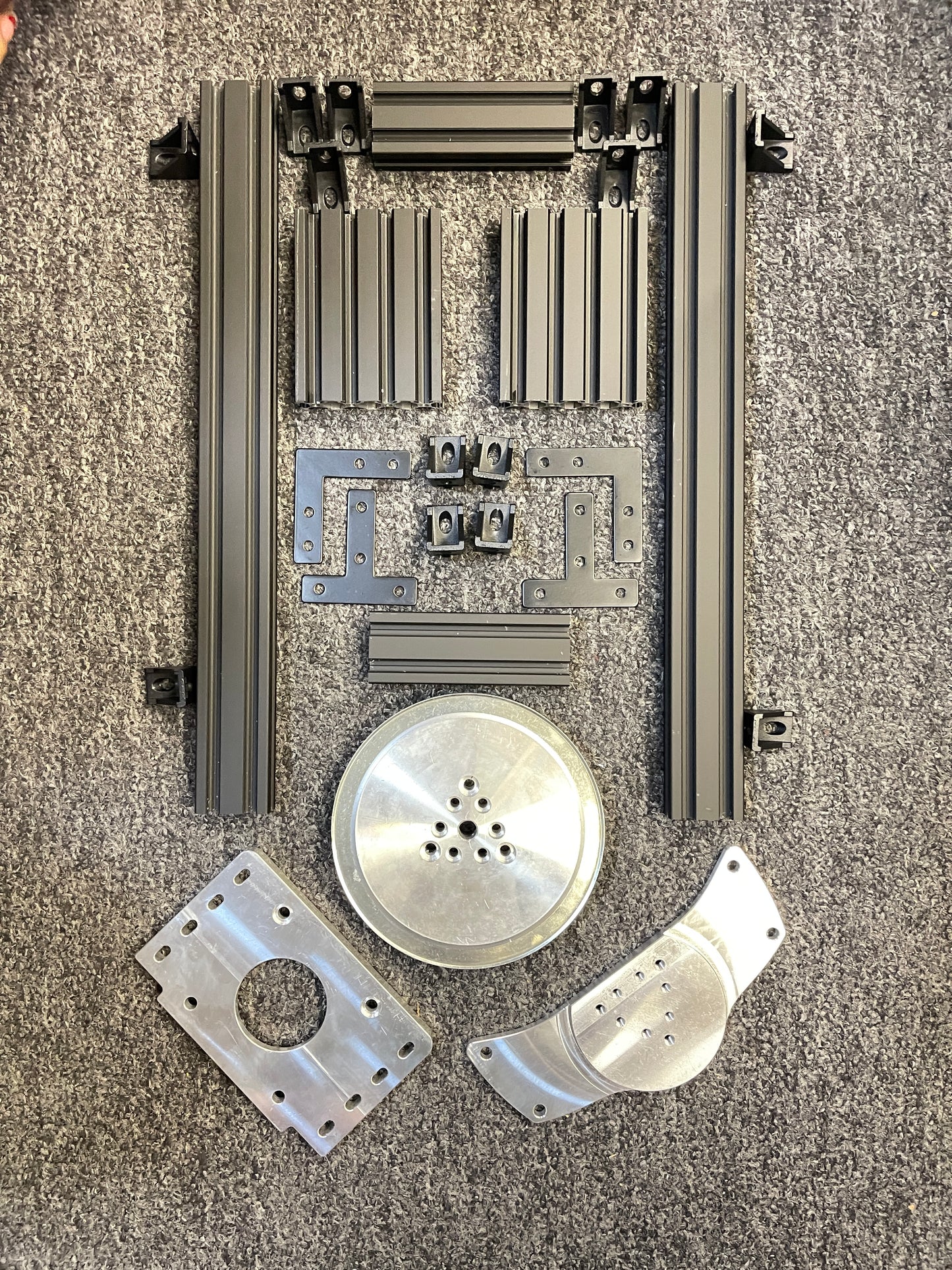 Rudder force feedback modification kit for VPC/WinWing/Slaw- V1/2/3 rudder pedal