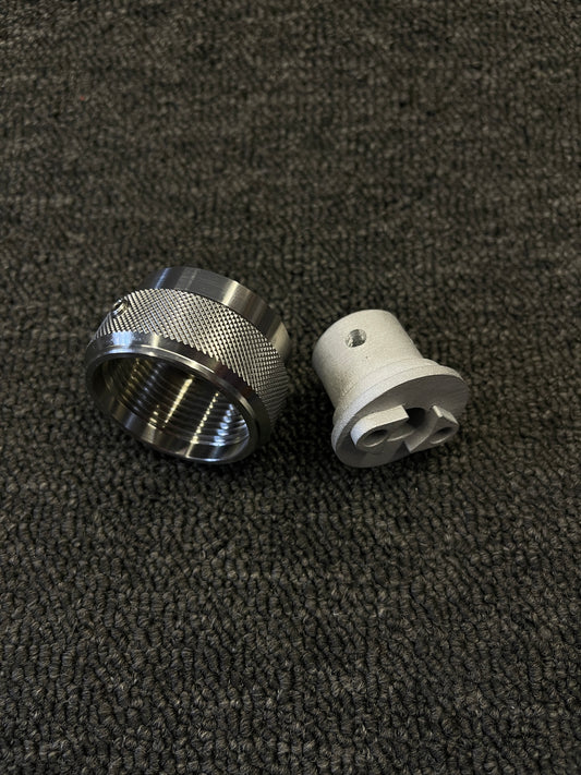 Metal cross connector for TIANHANG F35 grips and DIY equipment