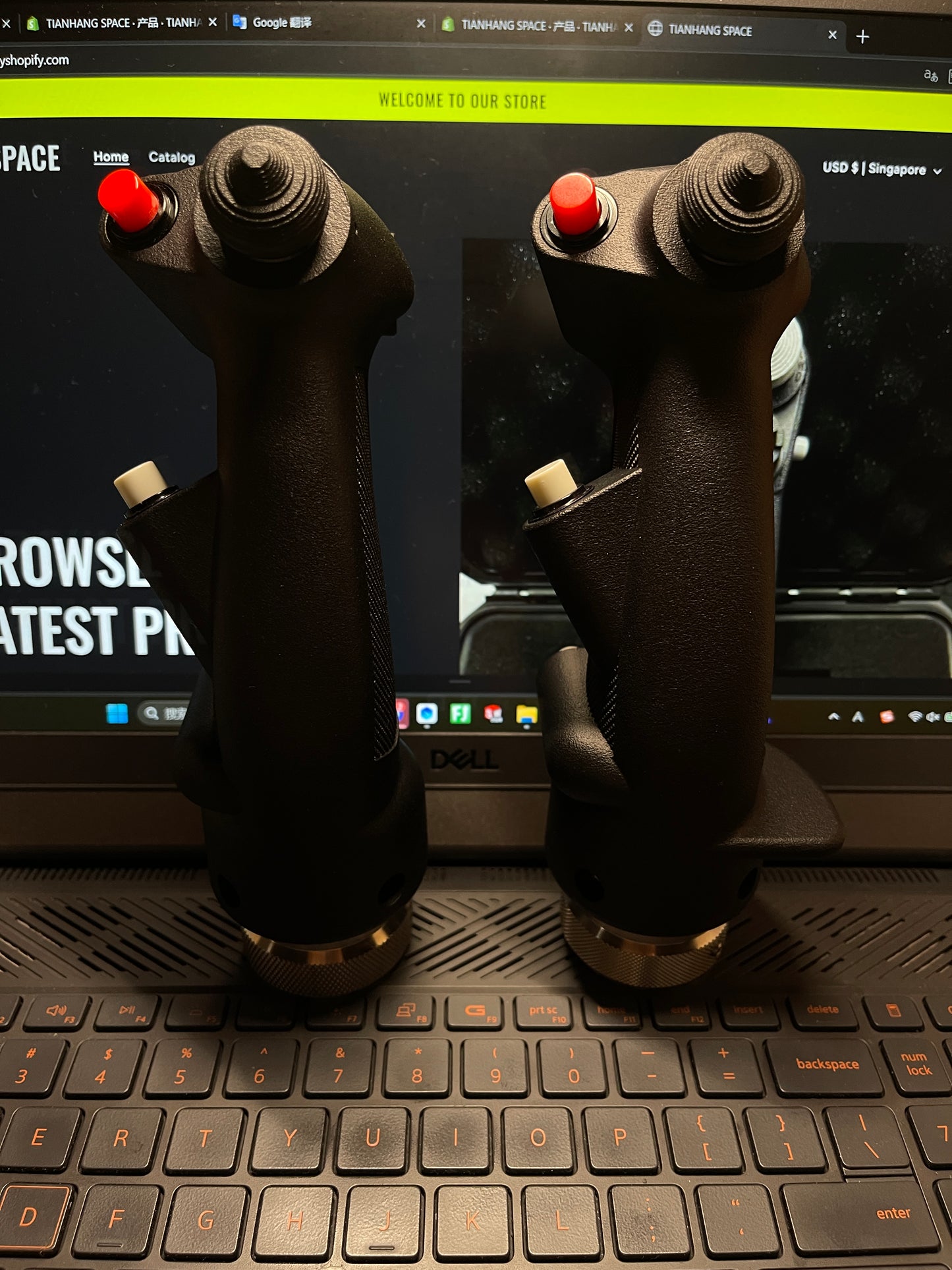 TIANHANG B8 GRIP CONTROL JOYSITCK