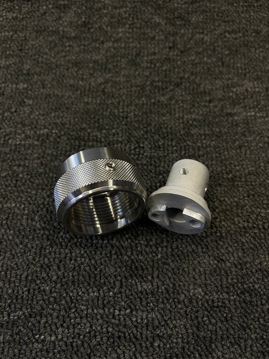 Metal cross connector for TIANHANG F16/A10C grips and DIY equipment