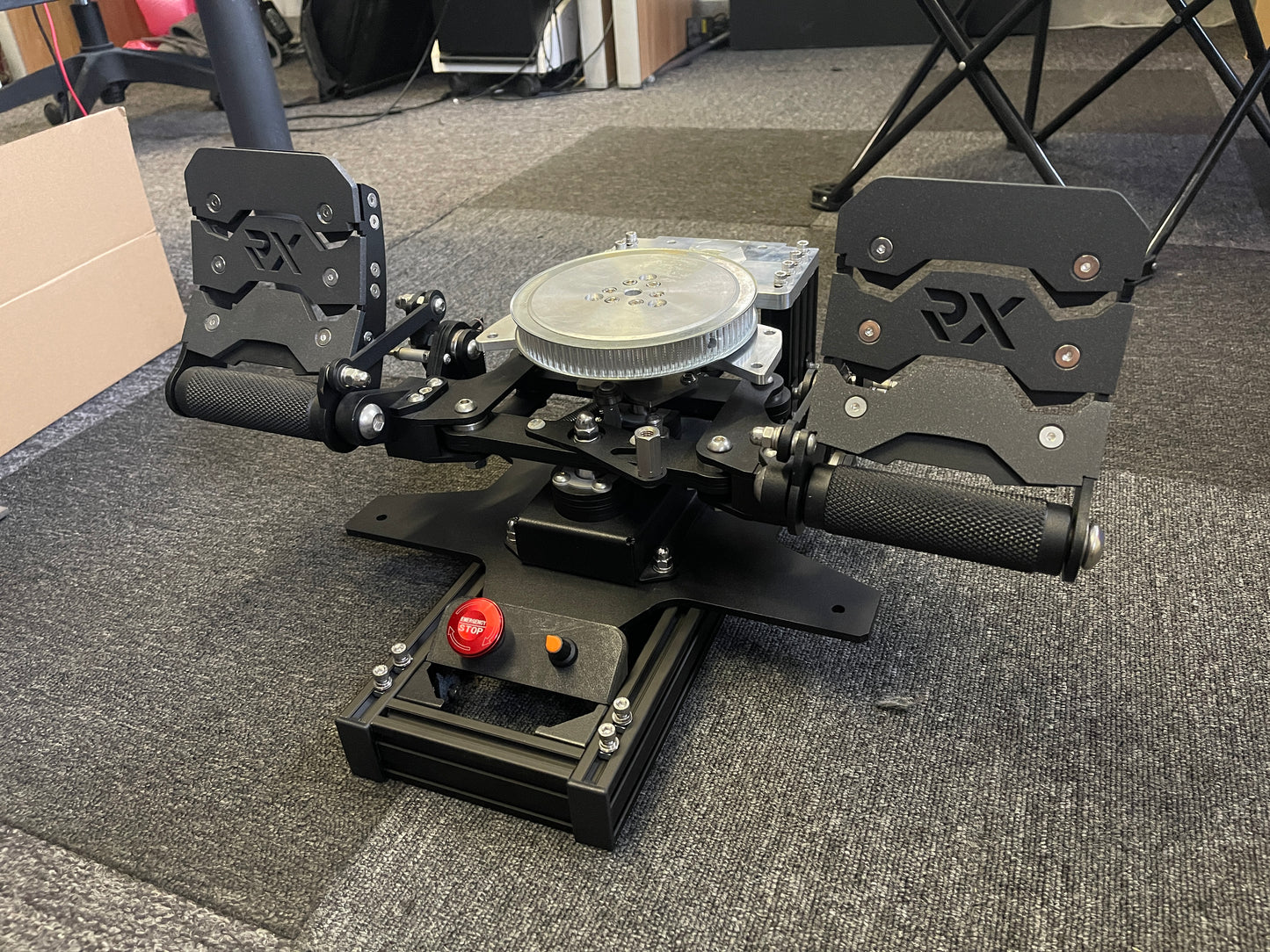 diy rudder pedals Rudder force feedback modification kit for VPC/WinWing/MOZA/Slaw- V1/2 – TIANHANG SPACE